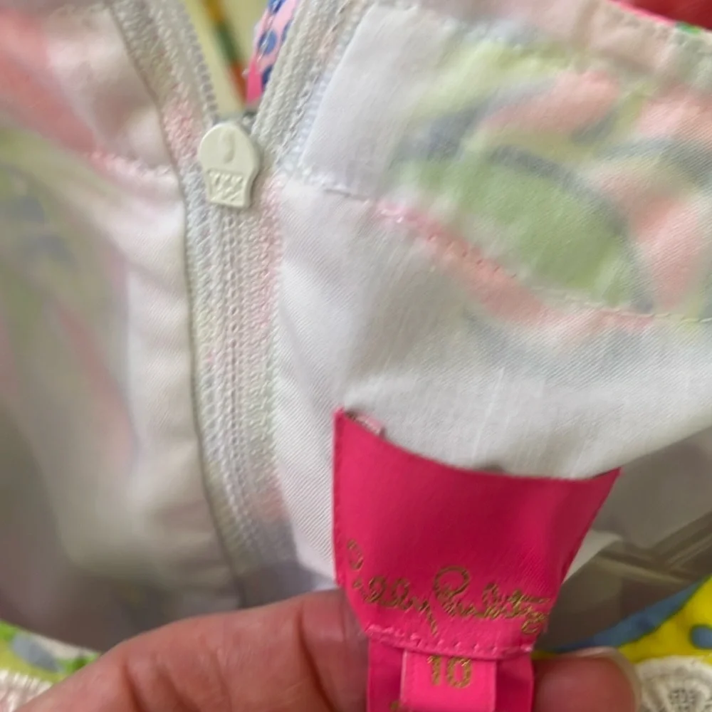 Lilly Pulitzer GIRLS' LITTLE LILLY CLASSIC SHIFT DRESS Multi Squeeze the day